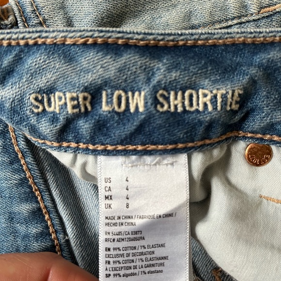 American eagle jean shortie - Picture 2 of 2